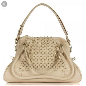 Chloe Beige Bag with studs!